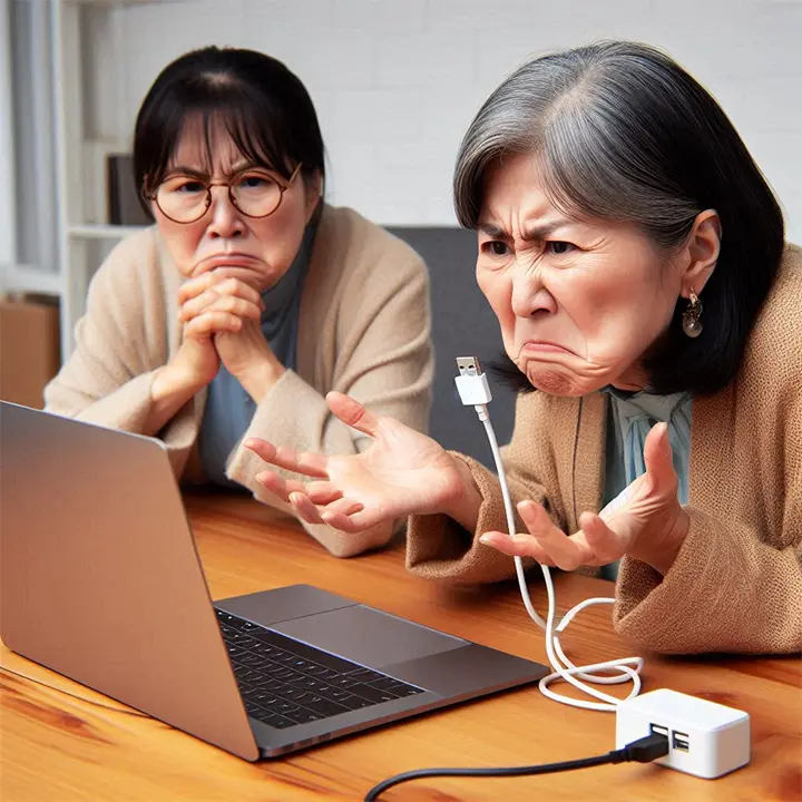 왜 요즘 노트북은 usb 구멍이 한 개 밖에 없나요