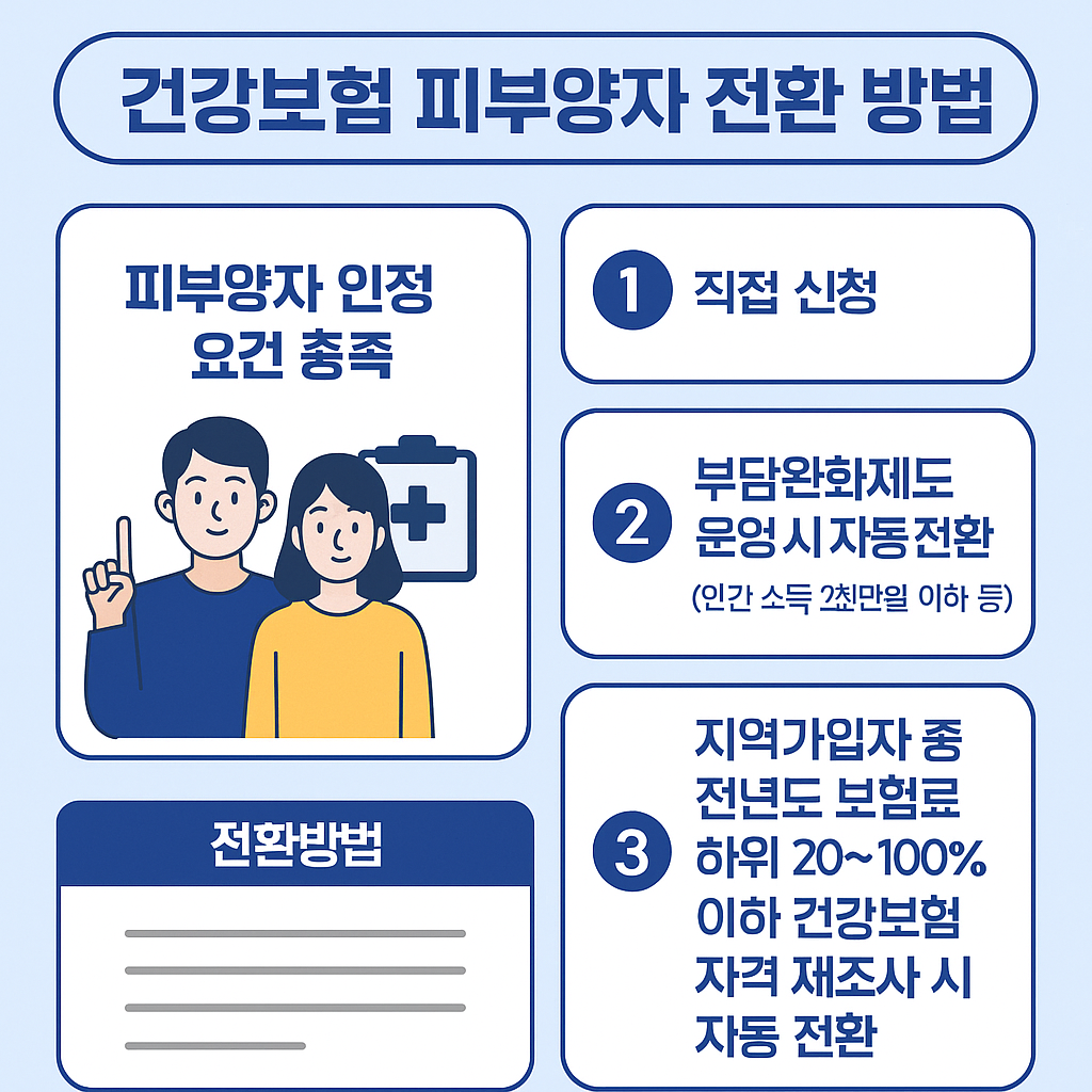 전환 신청 방법