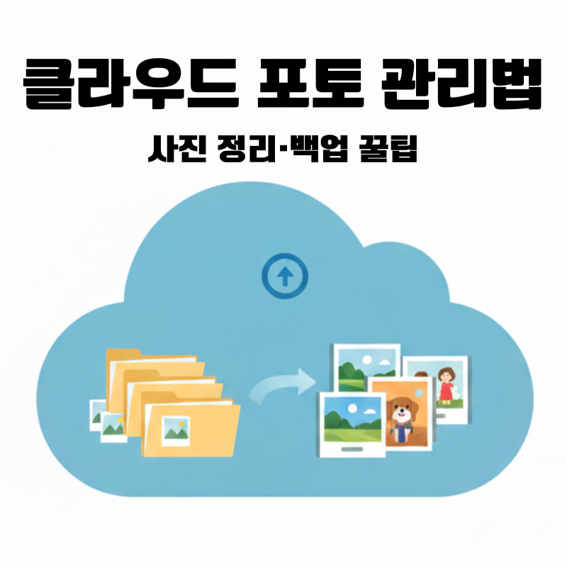 클라우드 포토 관리법 (사진 정리·백업 꿀팁)