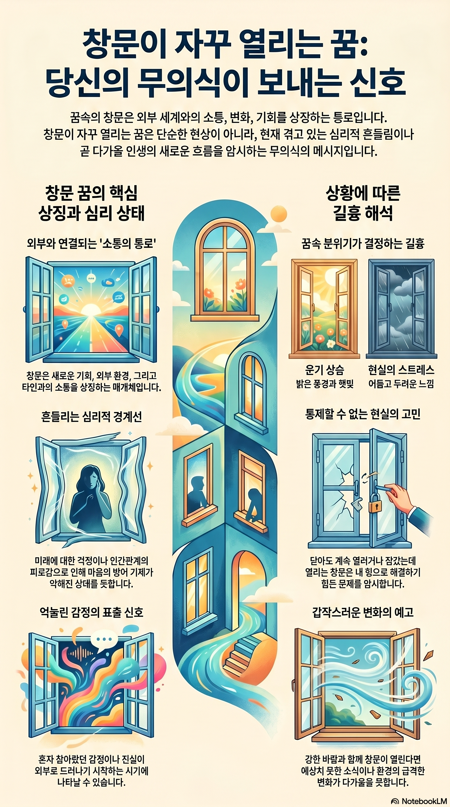 창문이 자꾸 열리는 꿈
