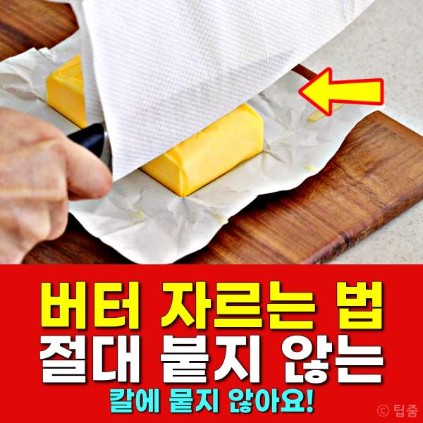버터 자르기,버터 자르는 법,삶은달걀 자르기