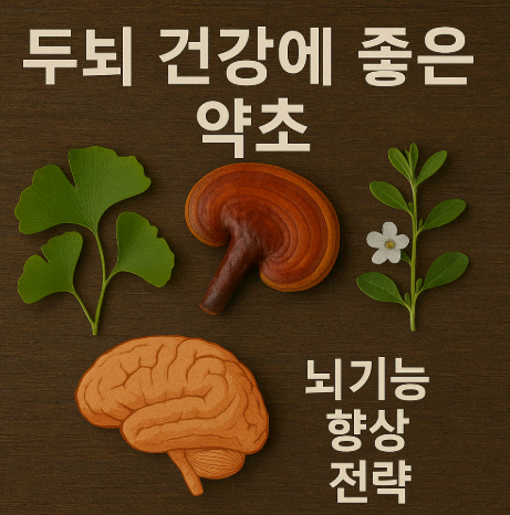 두뇌 건강에 좋은 약초