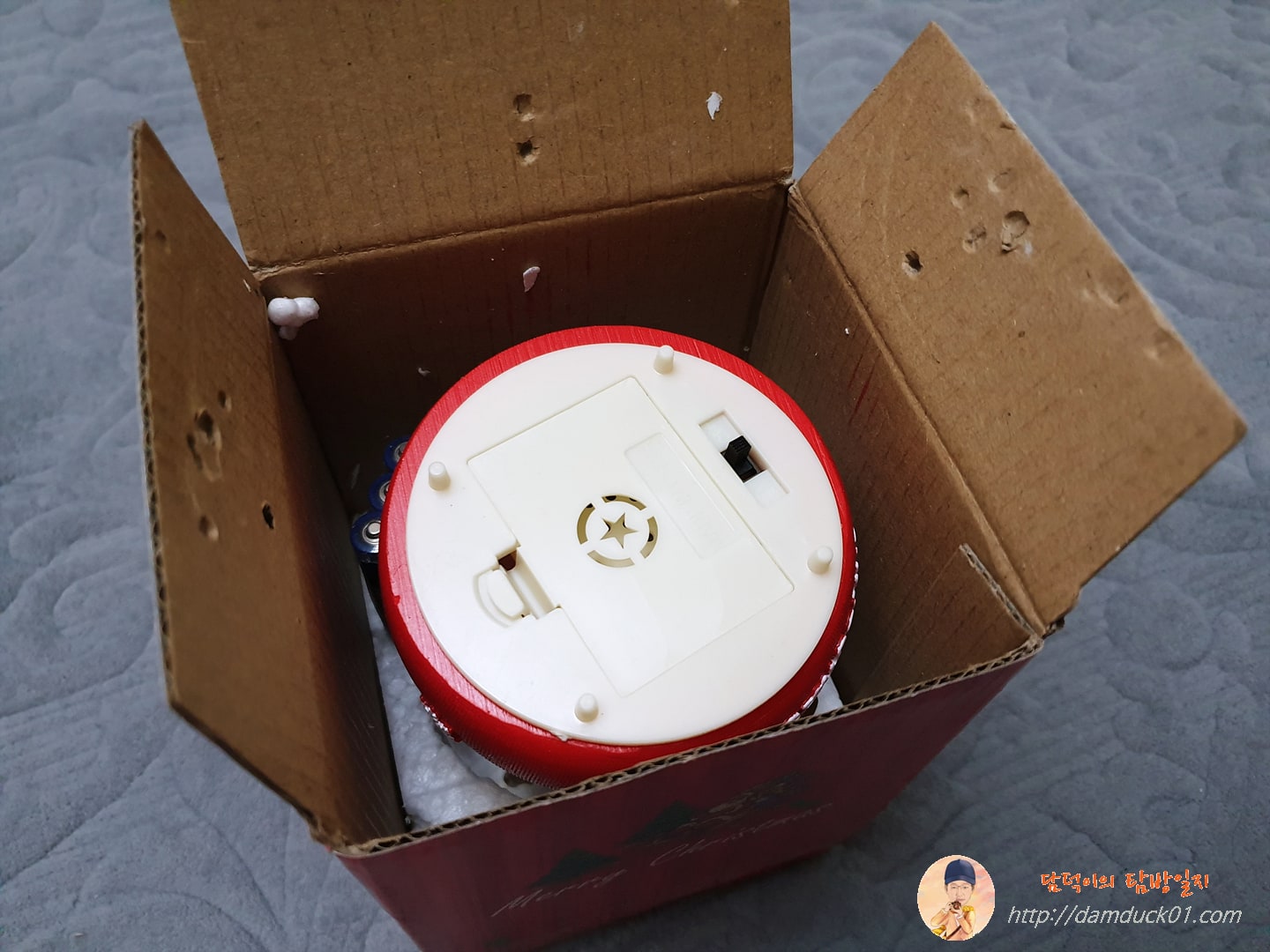 오르골 루돌프 산타 스노우볼 개봉