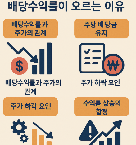 배당수익률 오르는 이유