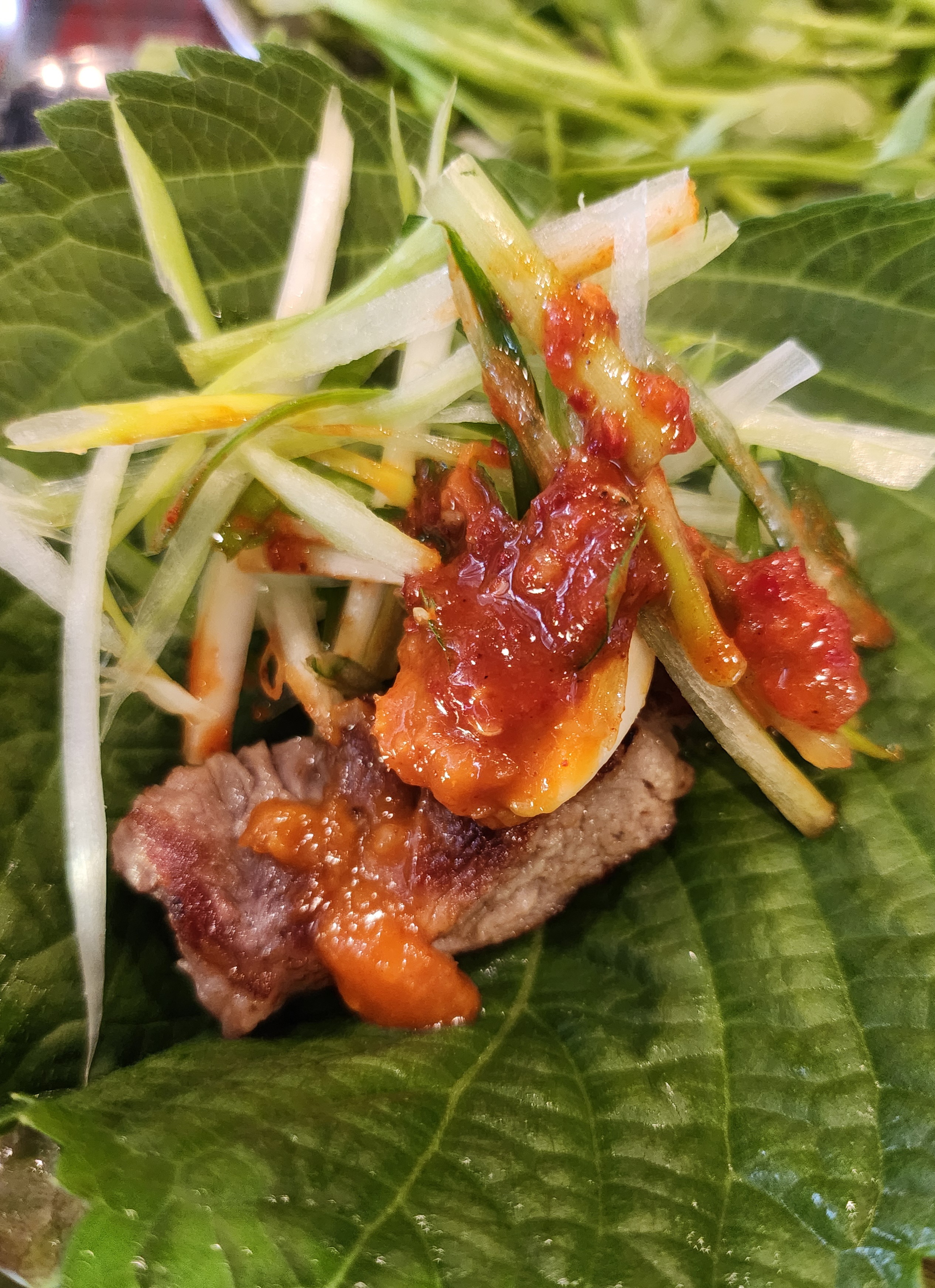 탐라돗 일산백석점 내돈내산 방문기, 미나리와 오겹살 조합이 좋았어요 77