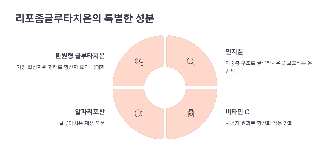 리포좀글루타치온의 특별한 성분