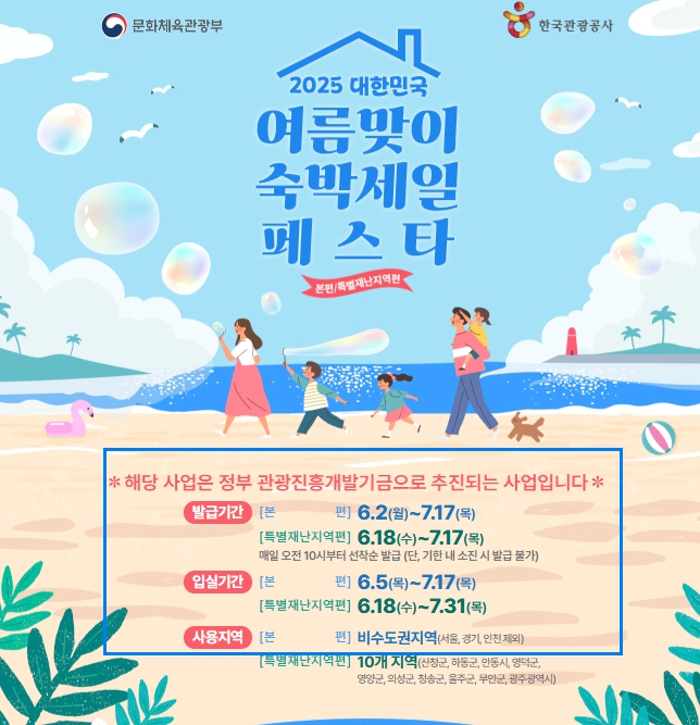 2025 여름맞이 숙박세일 페스타