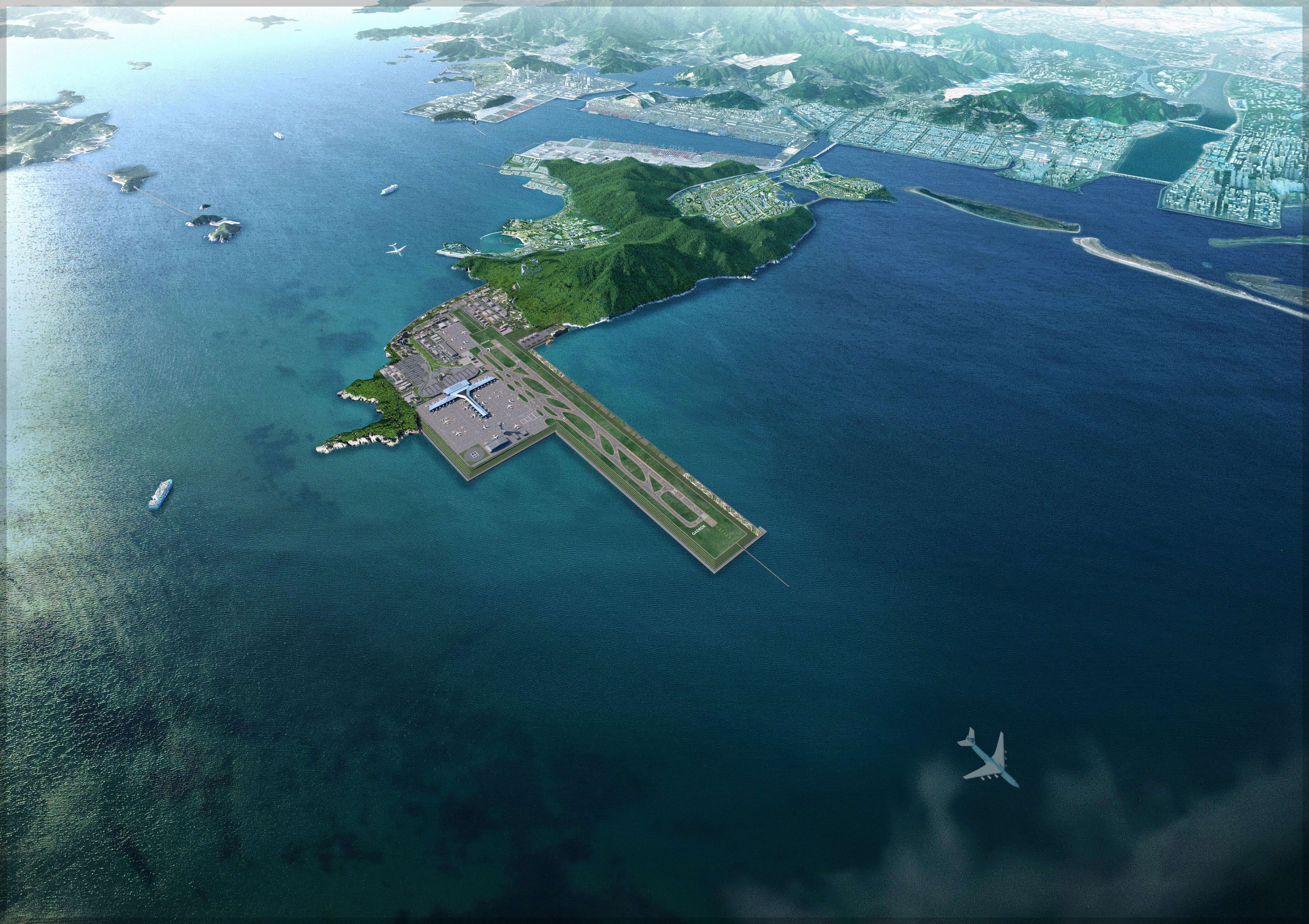 가덕도 공항복합도시 4개 지구에서 3개 지구로 압축