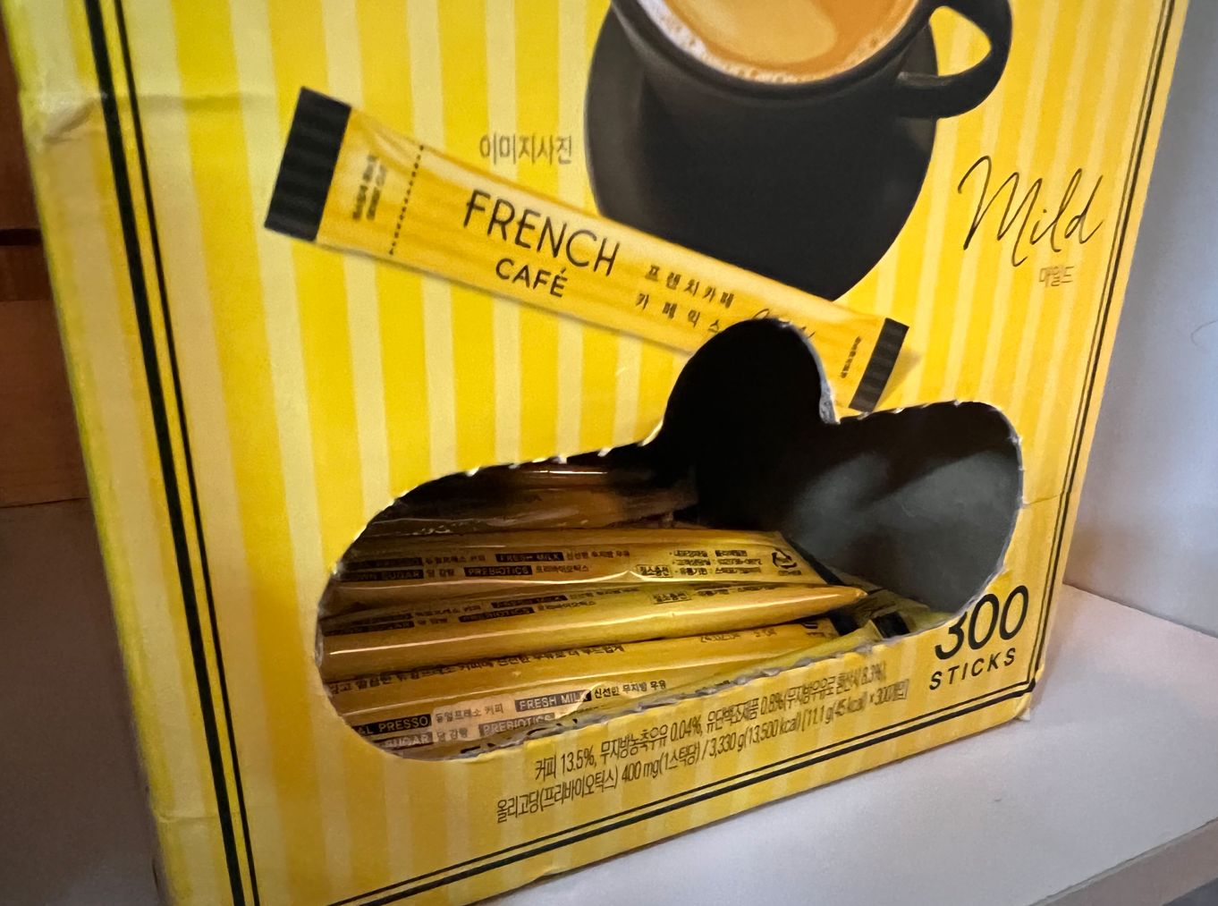 믹스커피 칼로리 당