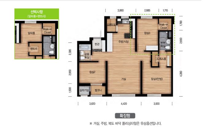용인실버타운 74형 평면도 c