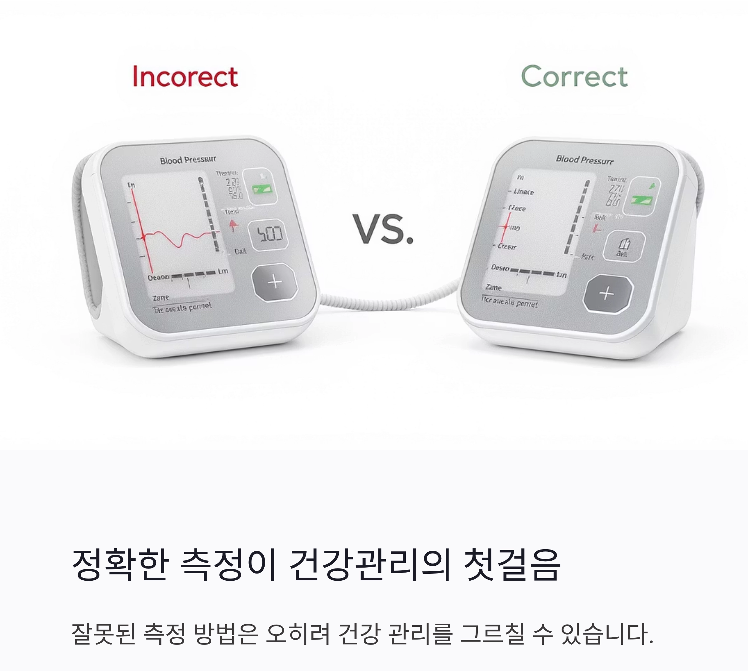 혈압 자가 측정, 정확하게 하는 올바른 방법은?