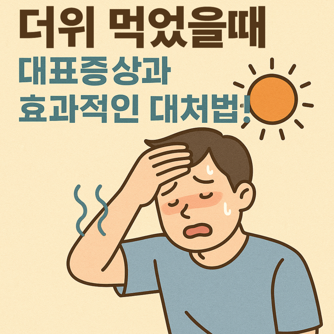 더위 먹었을 때