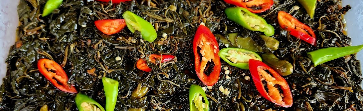 고춧잎 장아찌 2