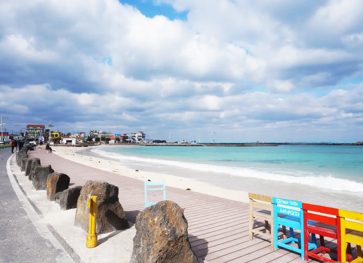 월정리 햐변(출처: 제주관광공사 홈페이지)