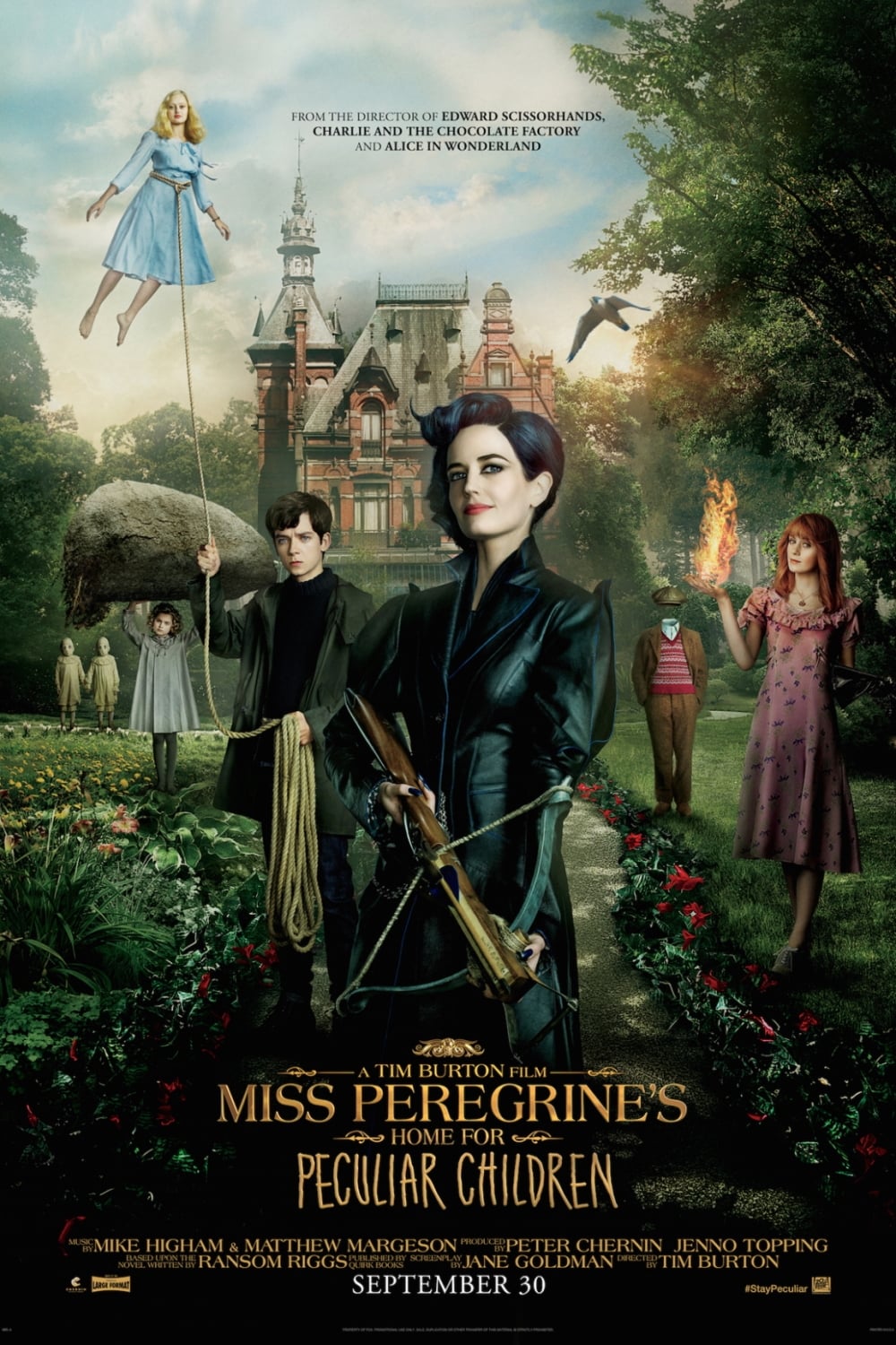 미스 페레그린과 이상한 아이들의 집 (Miss Peregrine's Home for Peculiar Children, 2016)