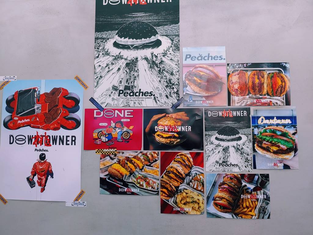 다운타우너 성수 피치스 버거