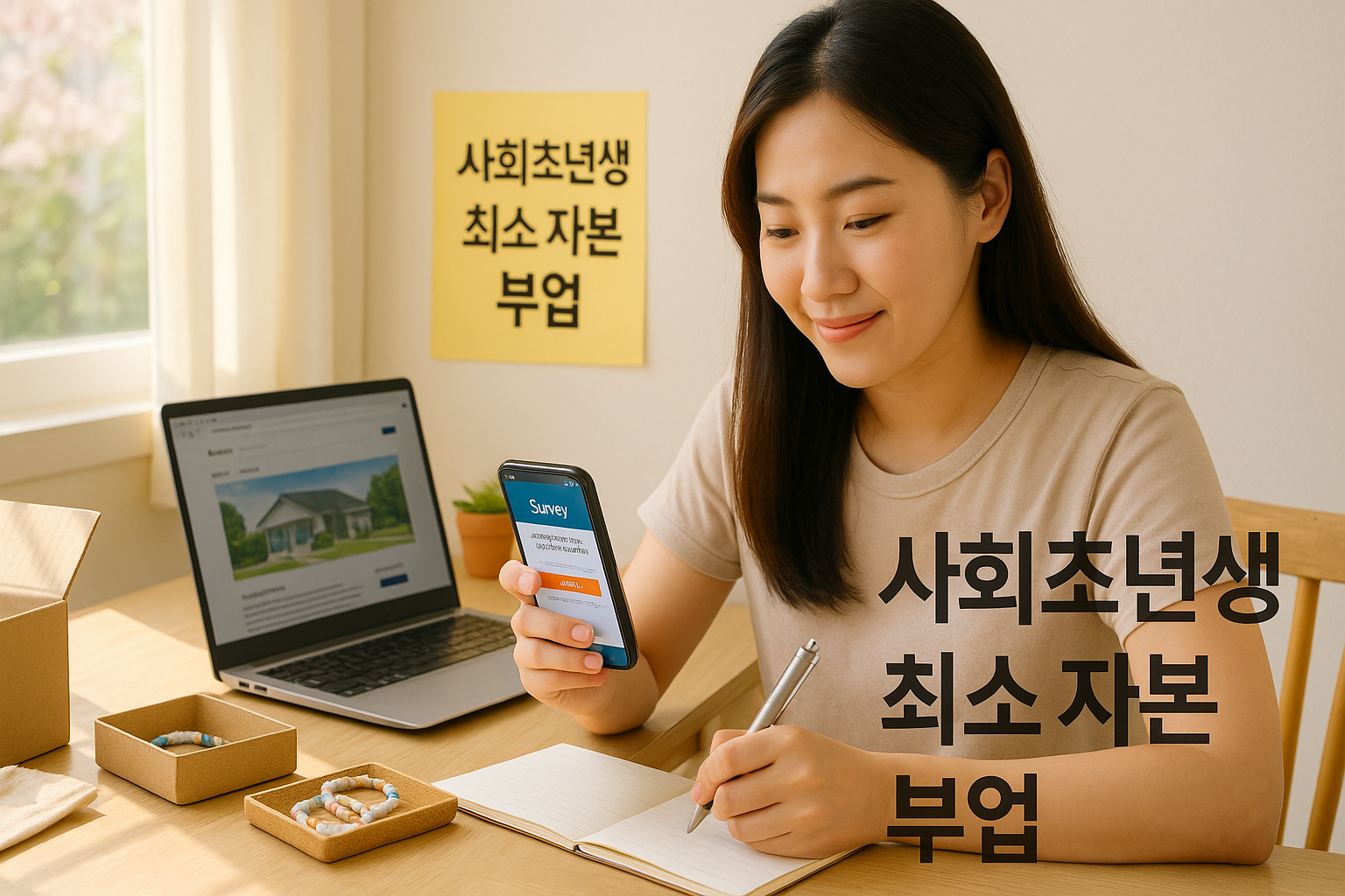 최소 자본으로 부업을 구상하는 사회초년생