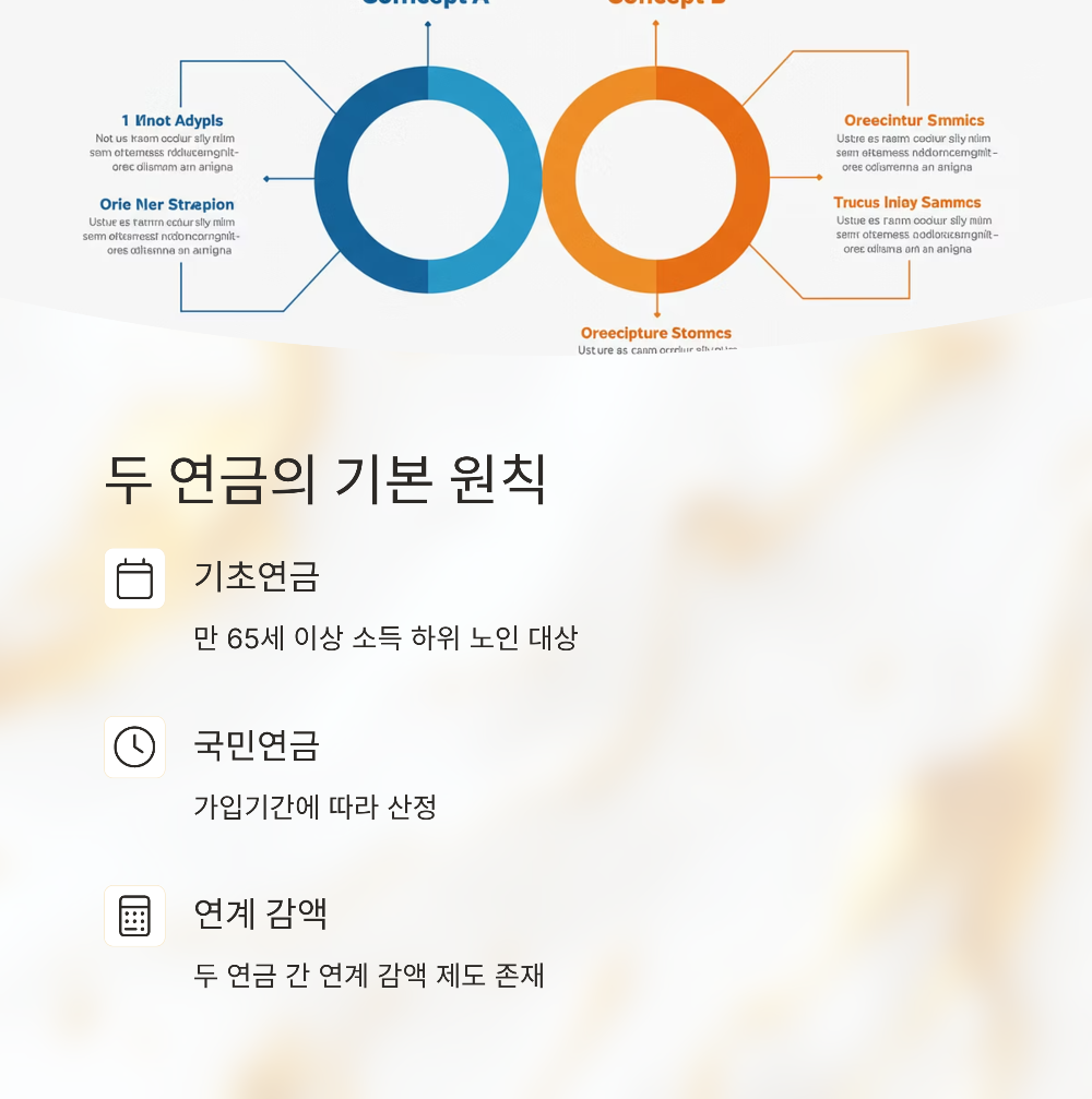 2025년 기초연금과 국민연금 동시 수급 총정리