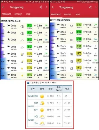통영 조석 변화 통제 구간 산책 데크 안전 이용법_21