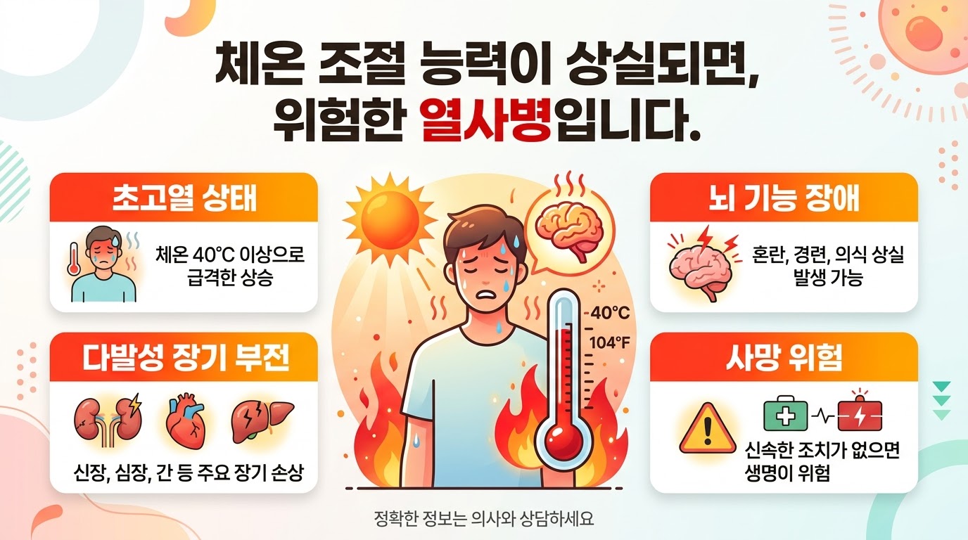 열사병과 일사병의 차이