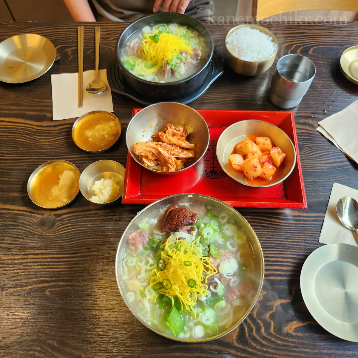 얼큰뼈칼국수-해장국