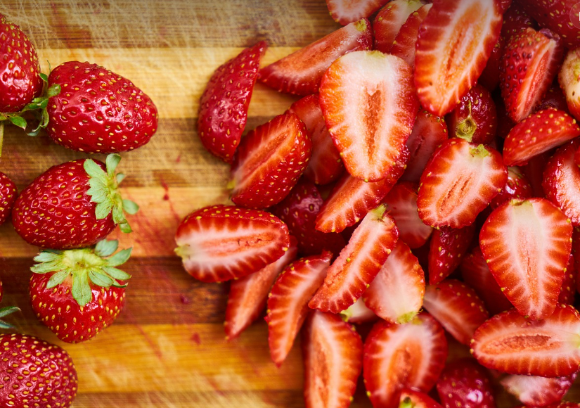 딸기 체험 _ 딸기 슬라이스