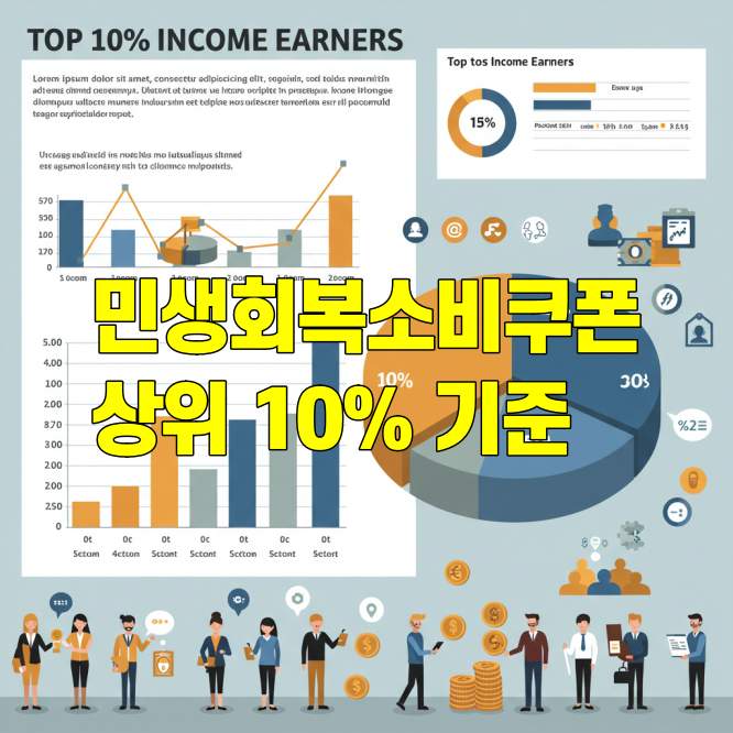민생회복 소비쿠폰 상위 10% 기준 확인