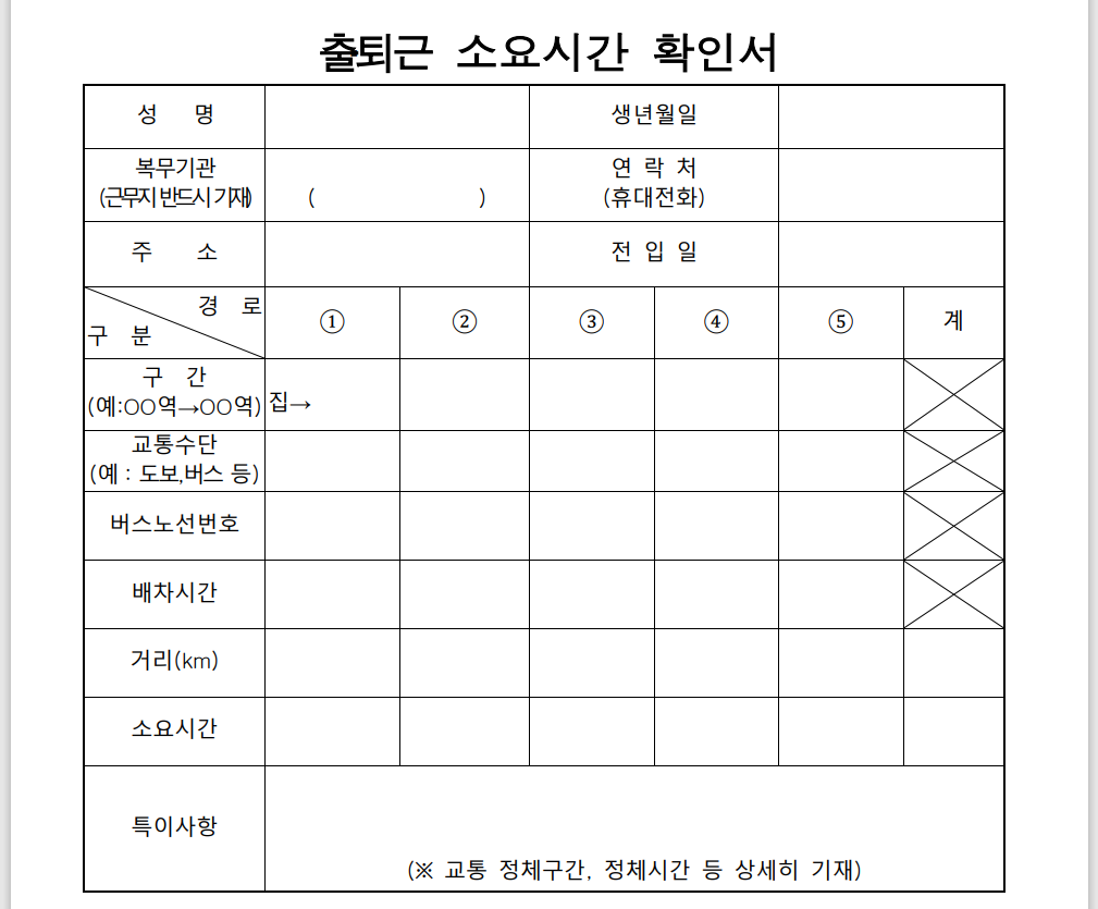 사회복무요원 복무지 변경 방법2