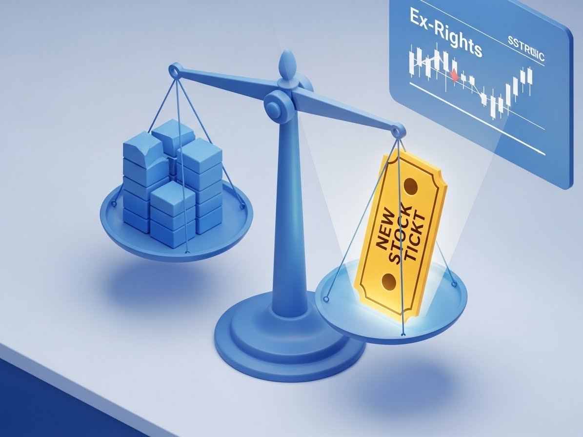 유상증자 권리락이란