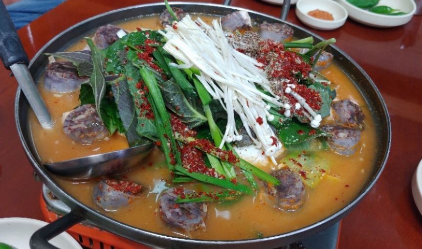 원조마늘순대