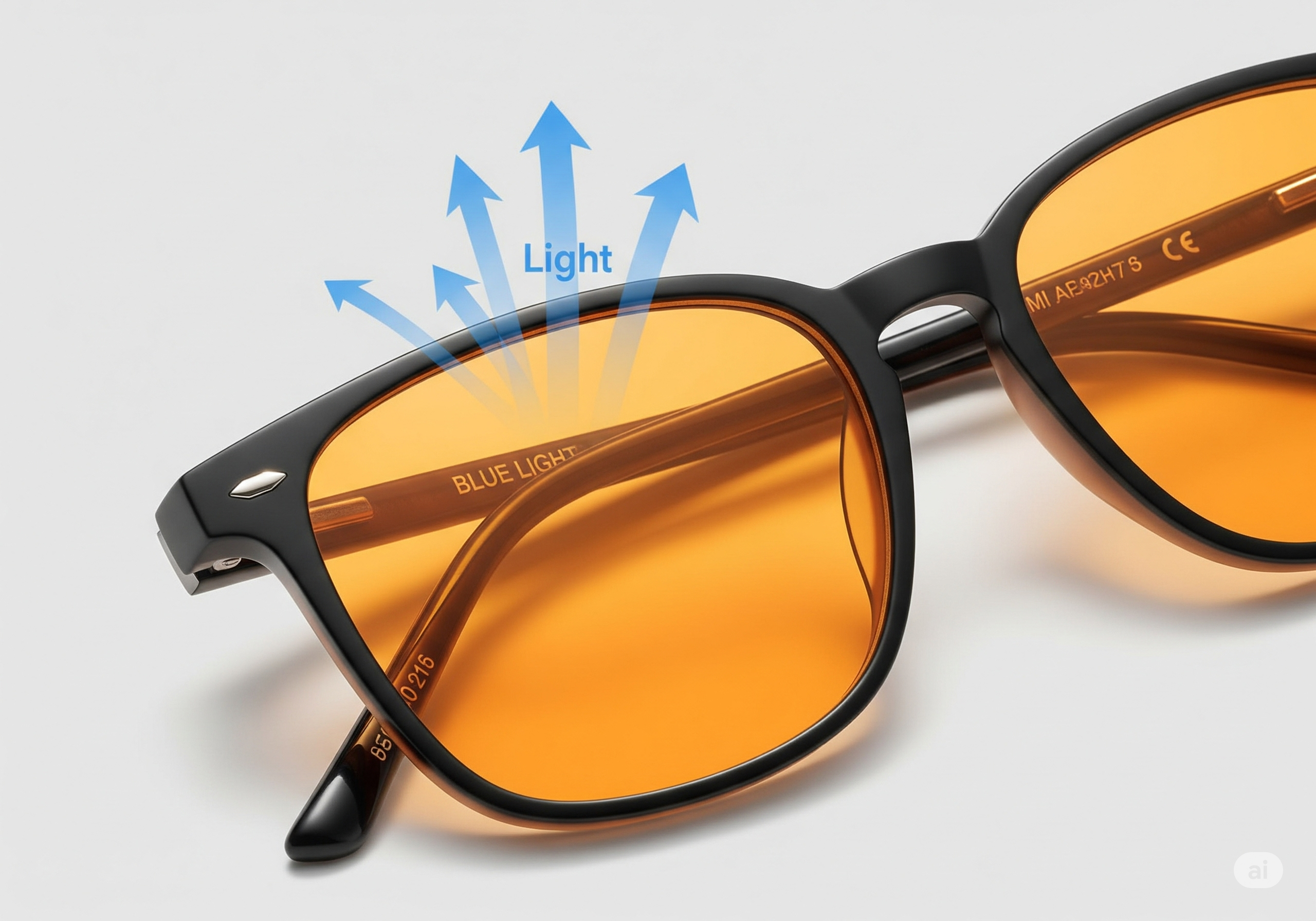 블루라이트 차단 안경 이미지