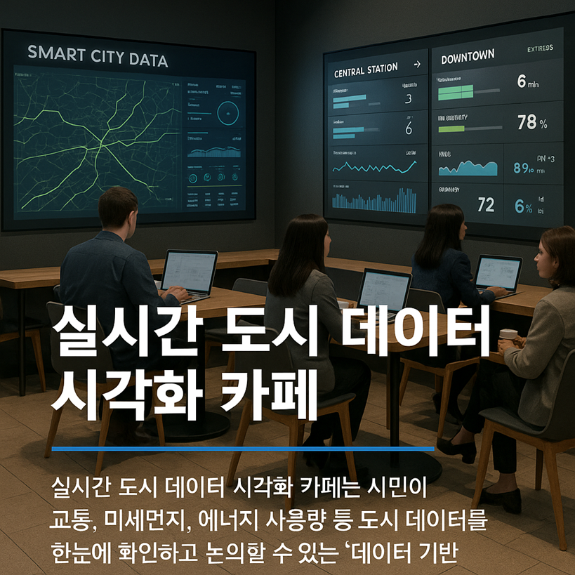 실시간 도시 데이터 시각화 카페 – 데이터로 보는 우리의 도시