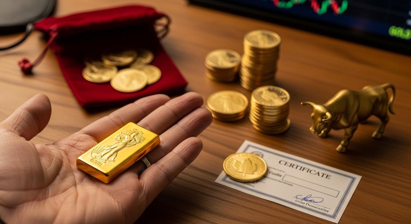 금 투자 상품 종류