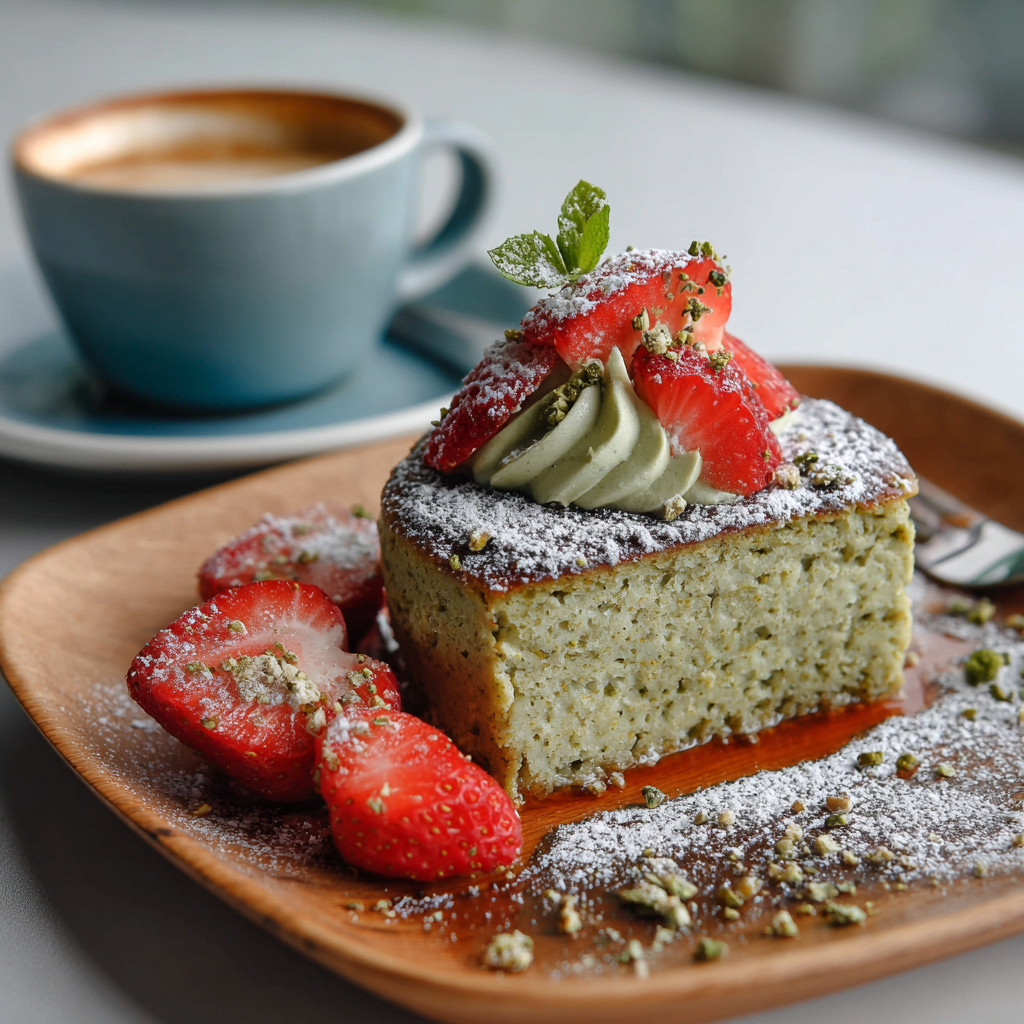 녹차 케이크 레시피