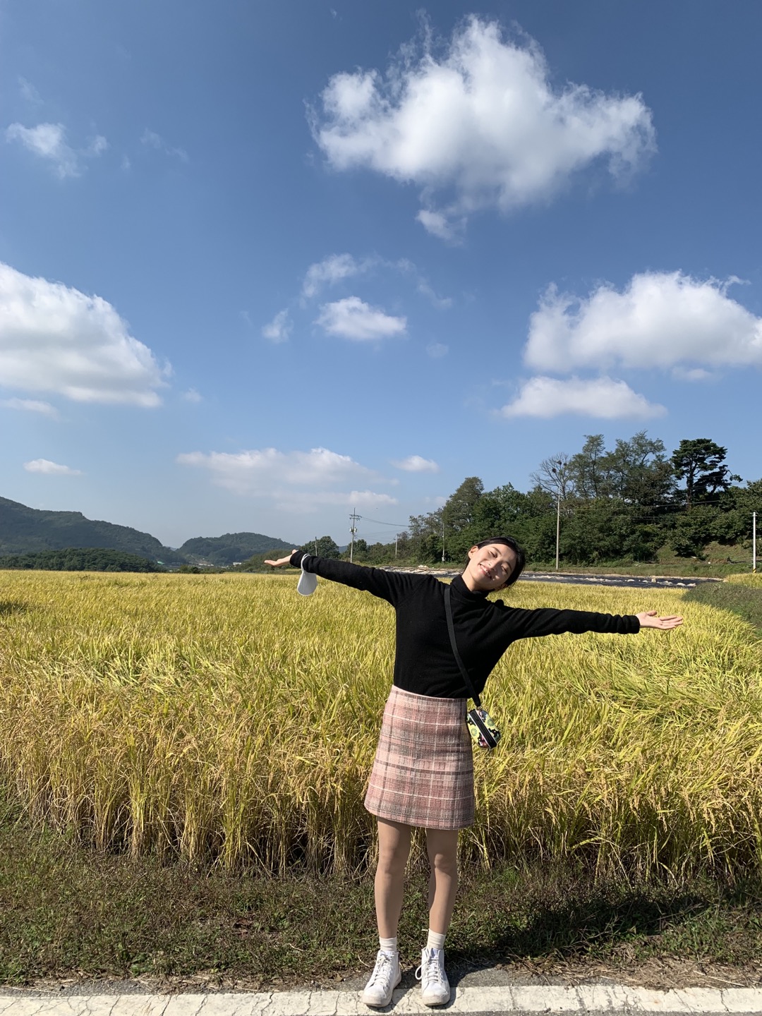 이런 노란 풍경도 있어요(가을)