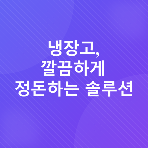 냉장고 정리_3