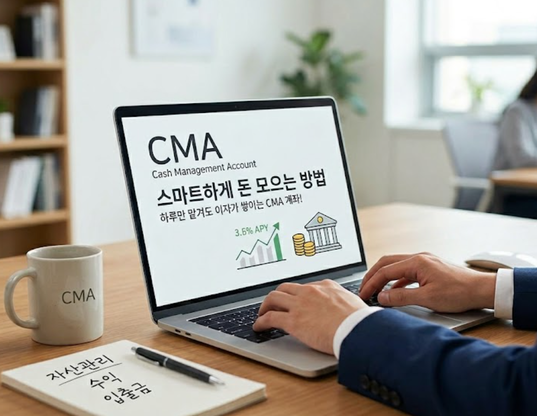 CMA 계좌 (종류별 특징, 금리 비교, 활용법)