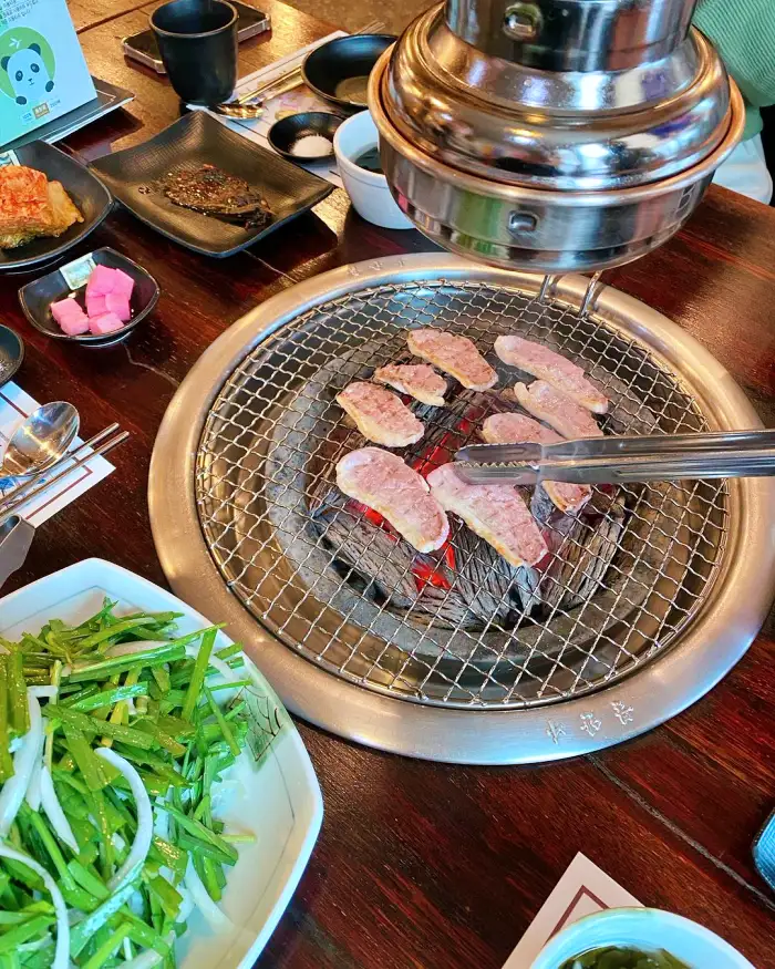 토요일은 밥이좋아 토밥좋아 강원 평창 생 오리 숯불 구이 백반 정식 맛집