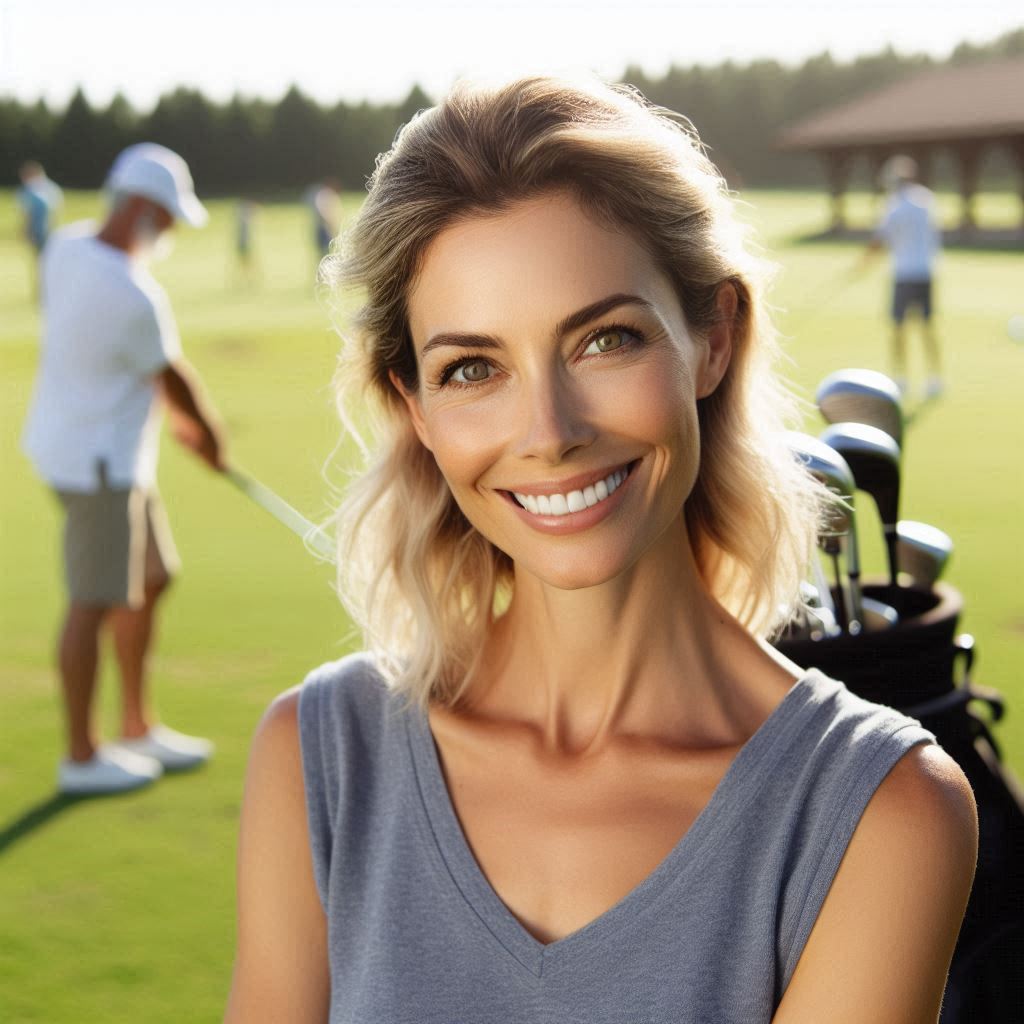 실외골프연습장 배경