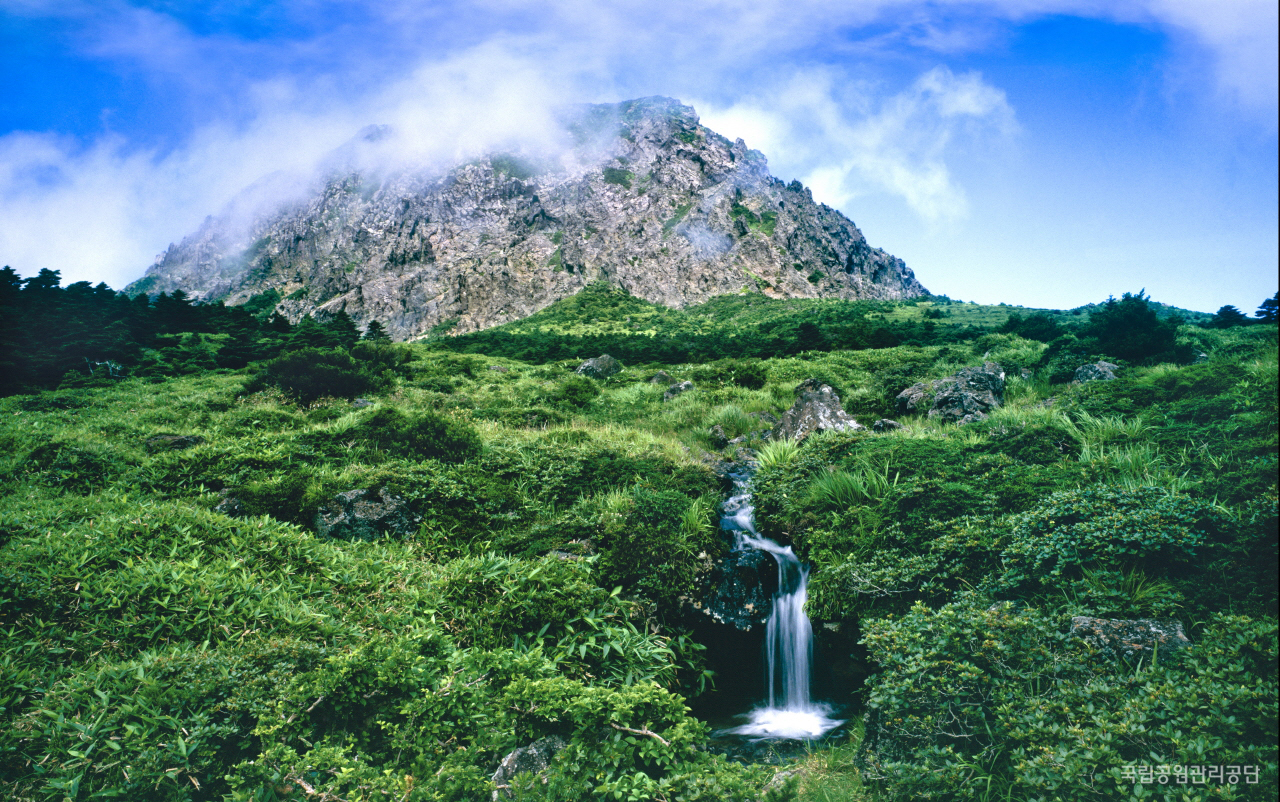 한라산 백록샘