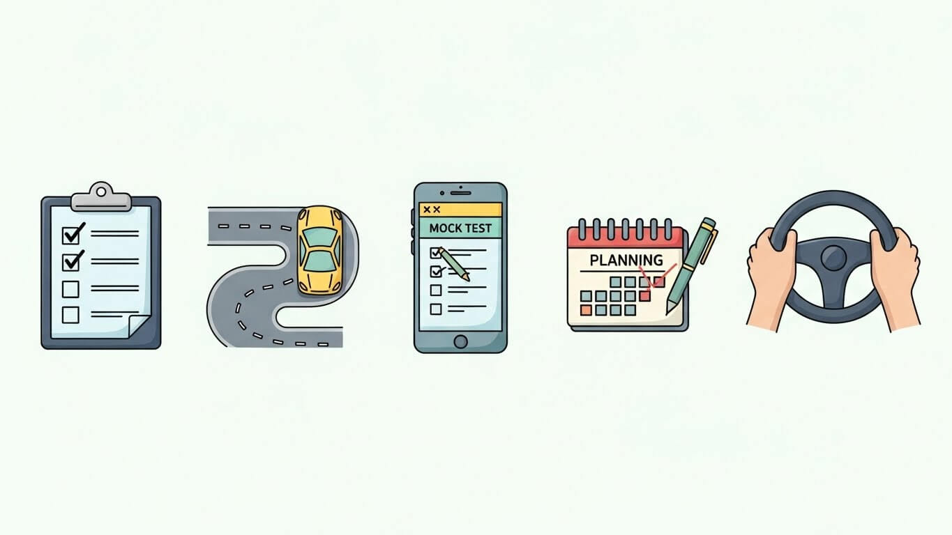 운전면허 취득 팁 및 합격 전략