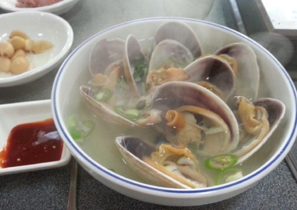 거제-개조개-조개탕-선창회식당