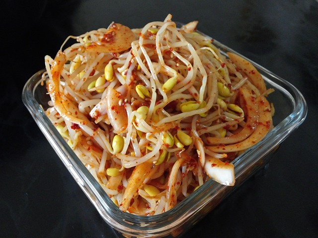 콩나물 무침사진