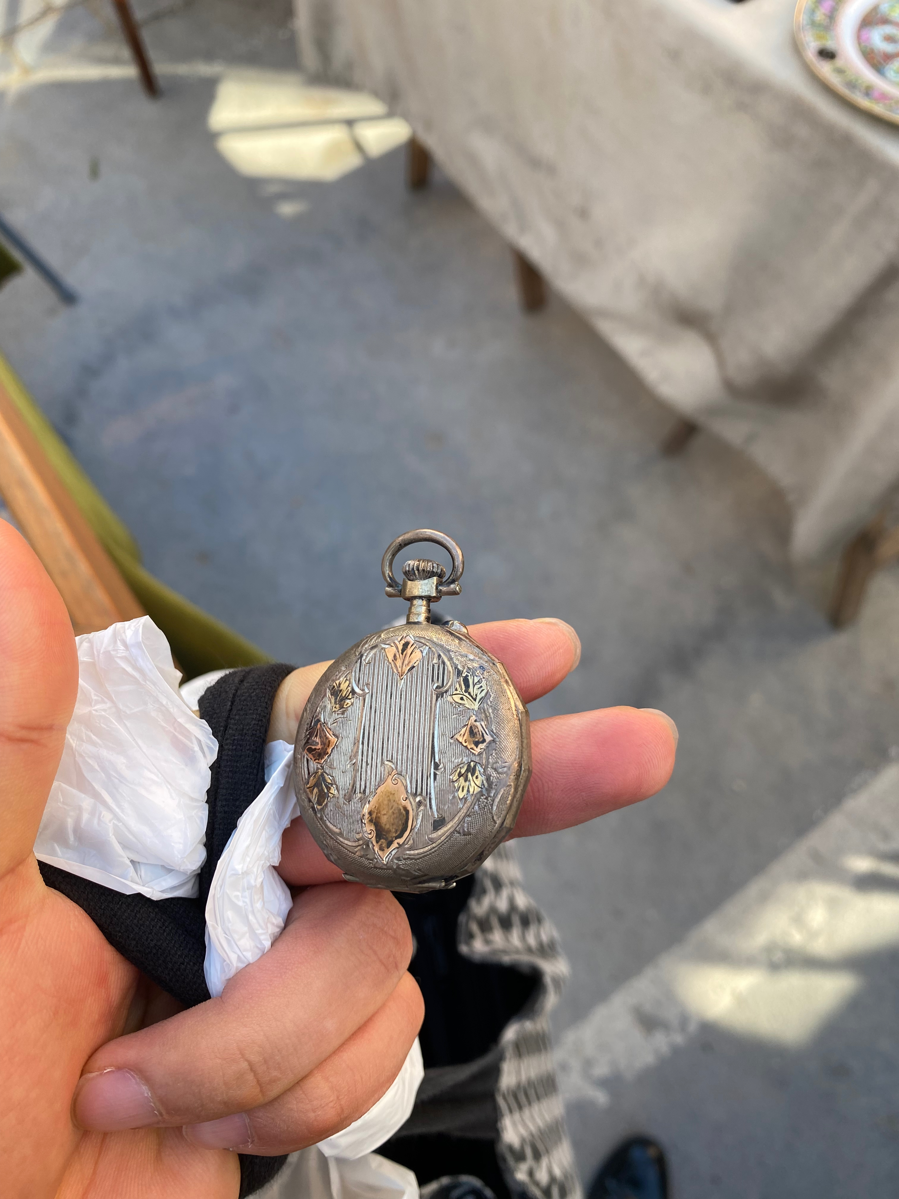 파리 벼룩시장 시계, 회중시계