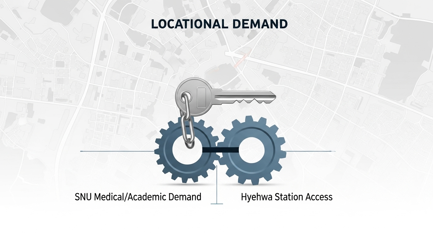 '의료/학술 직주근접'과 '역세권 편리성''