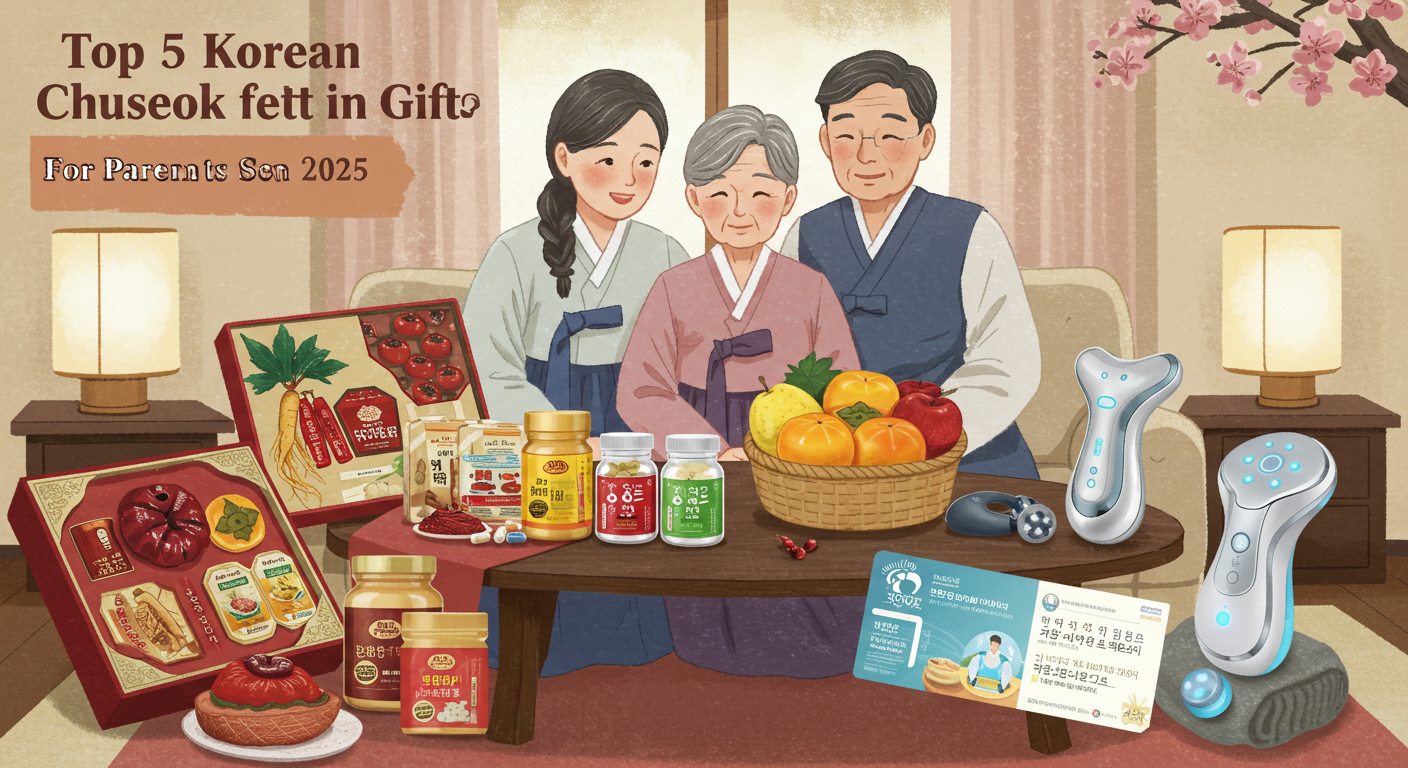 “2025 추석 부모님 건강 선물 TOP5, 진짜 만족도는 이것!”