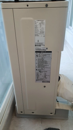 시스템에어컨-설외기-설치-사진