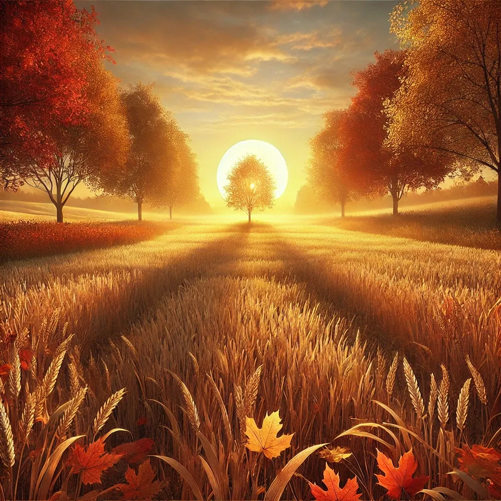 가을의 시작 추분, 낮과 밤의 균형, 추분