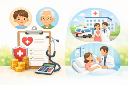 질병보험 보험료 산정 기준과 연령 보장 범위 설명20