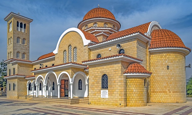 라오스 교회 사진